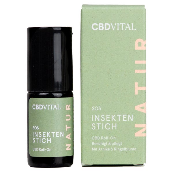 CBD VITAL SOS Insektenstich CBD Roll On | Beruhigt & kühlt 5 ml