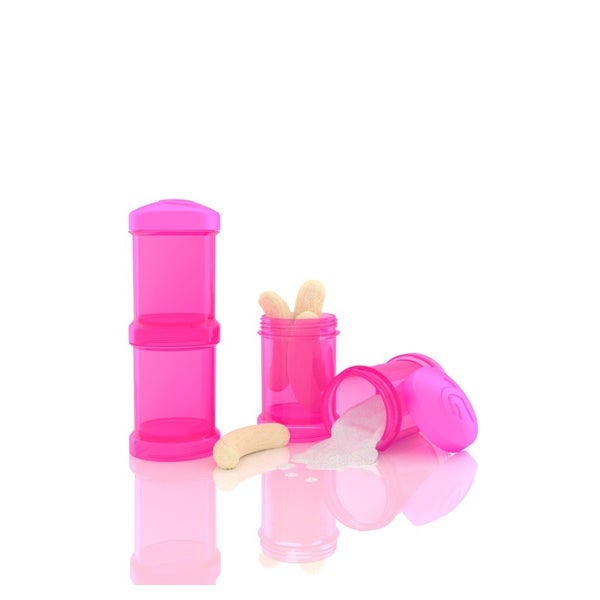 Twistshake Powderbox Milchpulver-portionierer Aufbewahrungsbox stapelbar 2 St