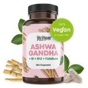Ashwagandha 1200 mg hochdosiert Stress Schlaf 180 Kapseln 1 x 180 St