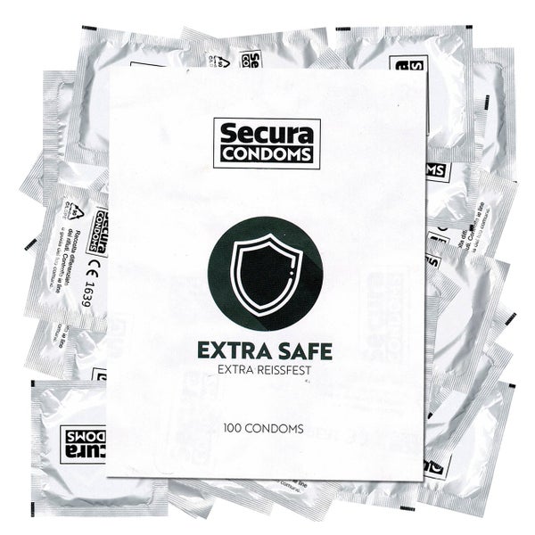 Extra Safe 100 extra starke Kondome (100 Kondome) 100 St