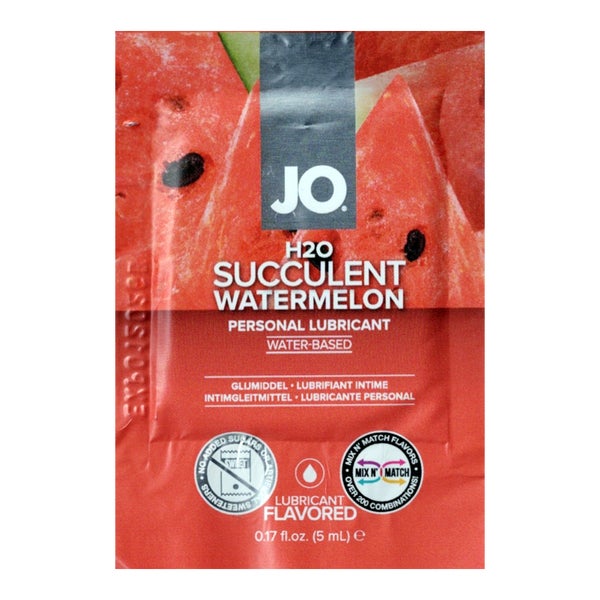 System JO Wassermelone Gleitgel 5 ml, wasserbasiert (0.005 l) 5 ml