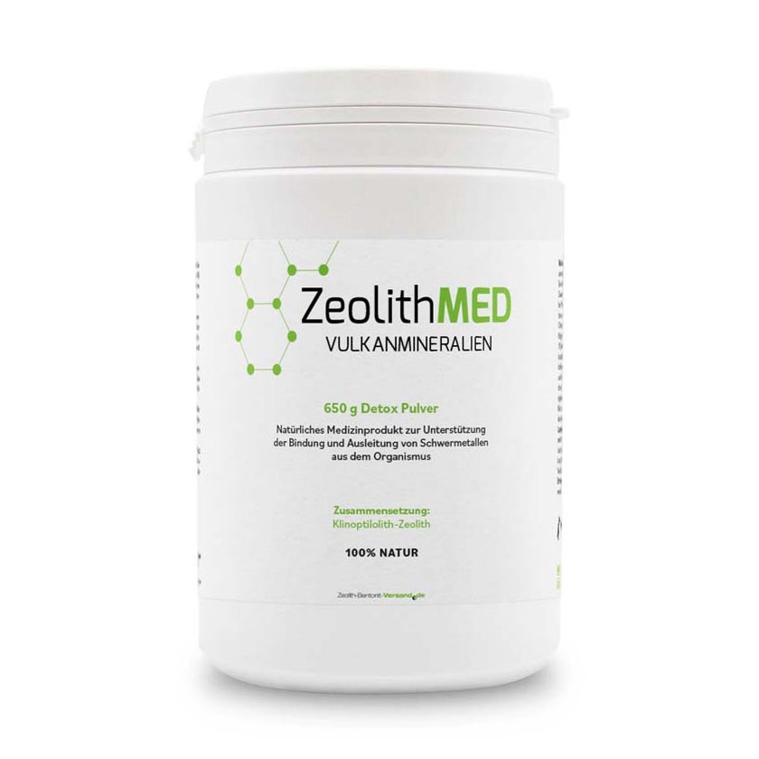 Zeolith MED Detox Pulver 650 g