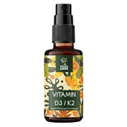 Vitamin D3/K2 - 1000I.E. Vit D & 20µg Vit K2/ 30 ml - Orange 30 ml