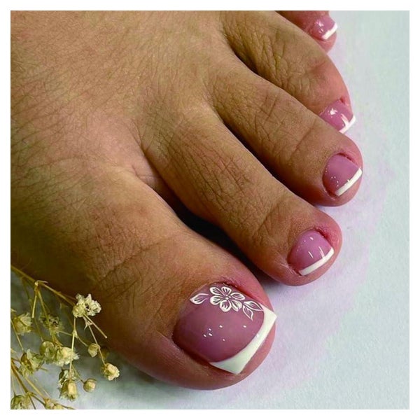 Klebenägel 24 Fullcover PressOnNails Geschenk Frauen M 2337 1 St