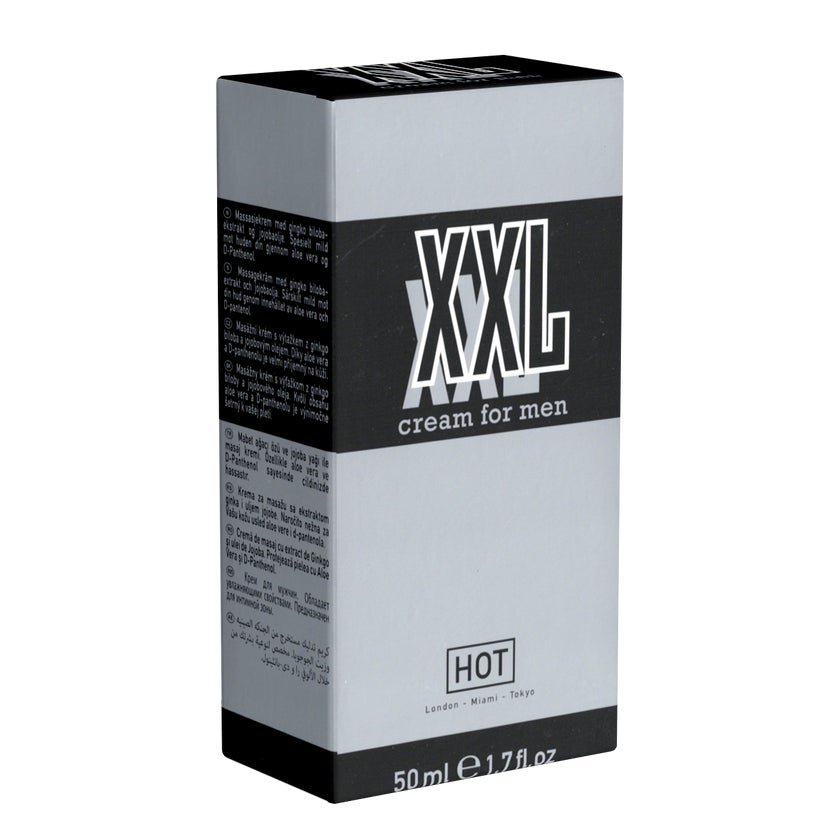 XXL Cream» – Pflegende Peniscreme, 50 ml, mit Aloe Vera (0.05 l