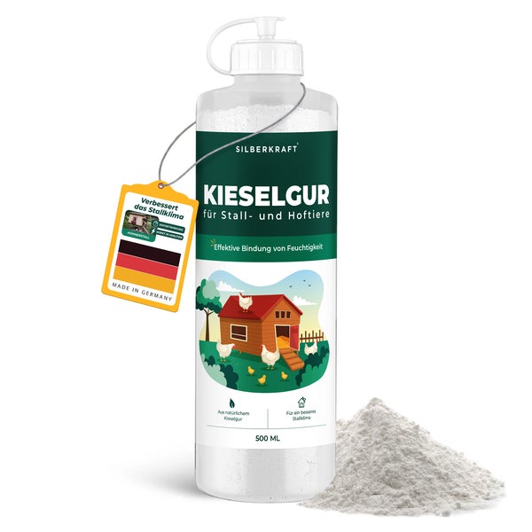 Silberkraft Kieselgur Hühner & Hoftiere 500 ml 500 ml