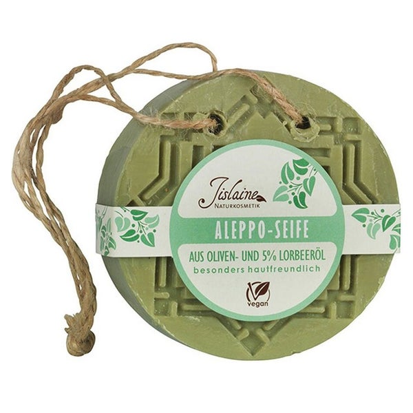 Jislaine Organics ApS Aleppo-Seife zum Aufhängen Bio
