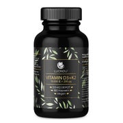 Vitamin D3 10.000 I.E. + K2 MK7 - 180 Kapseln - Luondu 180 St