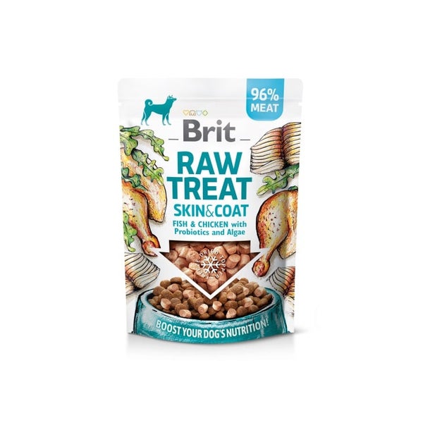 BRIT Raw Treat Freeze Dried Skin Coat 0,04 kg