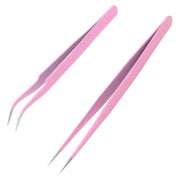 Pinzette Set Edelstahl Profi Wimpernverlängerung Gerade Gebo 1 St