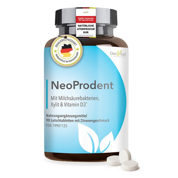 DocVital® Mundgeruch bekämpfen - 90 Stück NeoProdent 90 St