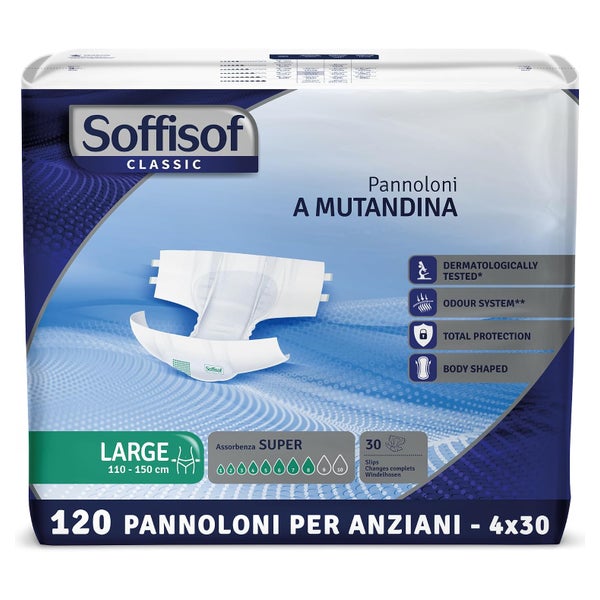 Soffisof Classic Super L, Windeln für Erwachsene 120 St