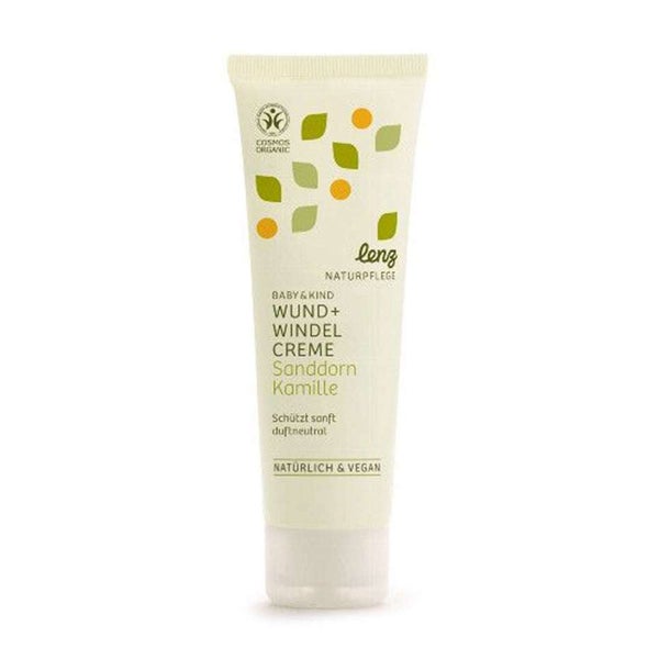 lenz - Baby Wund- & Windelcreme Sanddorn Kamille 75 ml