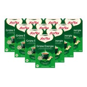 Yogi Tea - Grüne Energie Bio Grüntee | 10 x 30,6g 10x17 St