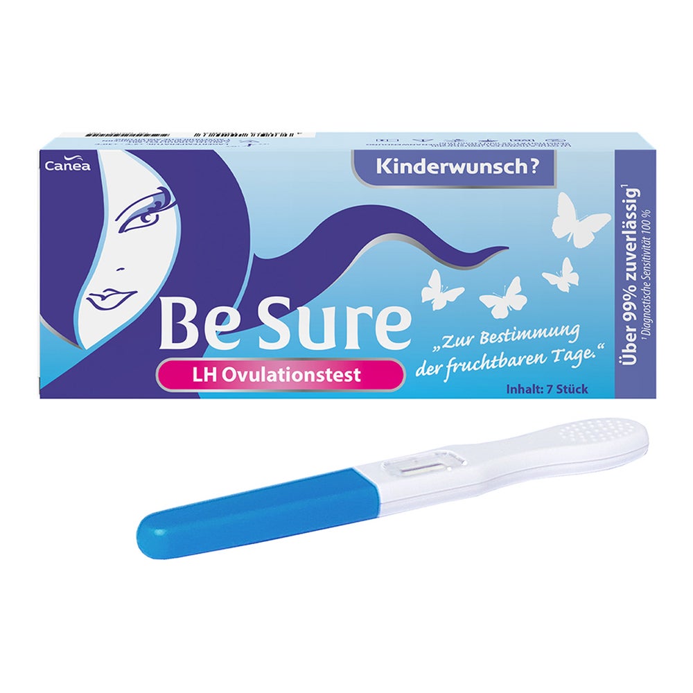Be Sure Ovulationstest bei Kinderwunsch 7 Stück
