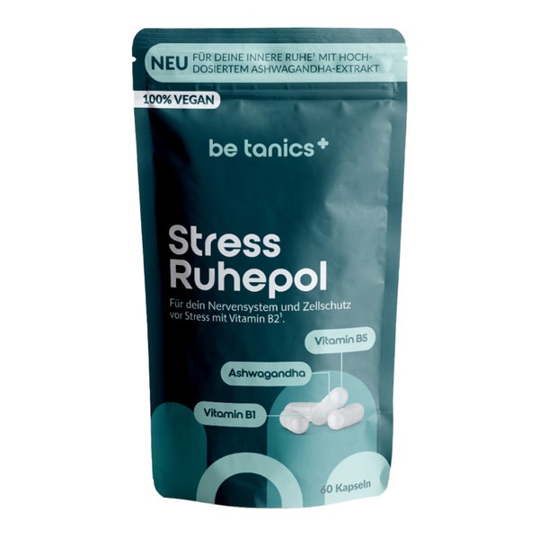 be tanics Stress Ruhepol Vit B5 + B1 + Ashwagandha 60 St
