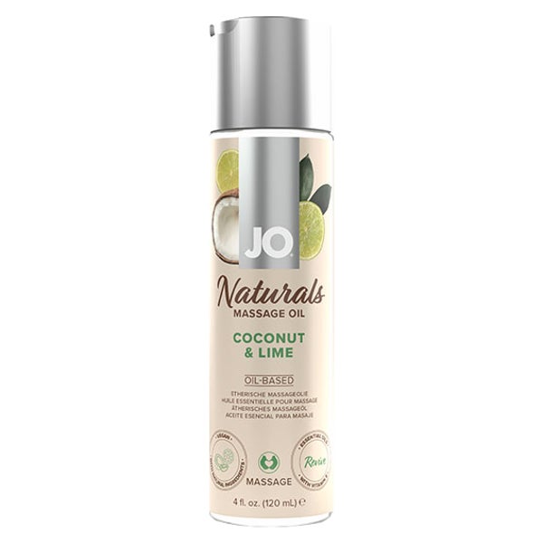 «Coconut & Lime» veganes und natürliches Massageöl (0.12 l) 120 ml