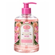 Saponificio Artigianale Fiorentino Flüssigseife Rosa mit Rosenextrakt 500 ml