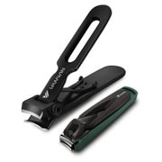 2er Nagelknipser Set Edelstahl für dicke Nägel mit Auffangbe 1 St