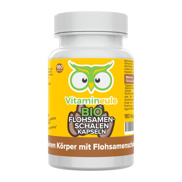 Vitamineule® Bio Flohsamenschalen Kapseln 700 mg 147 g