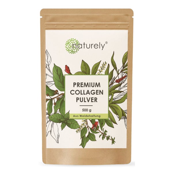 Kollagen Pulver Weidehaltung 500 g, Hydrolysat Rind Beauty 500 g