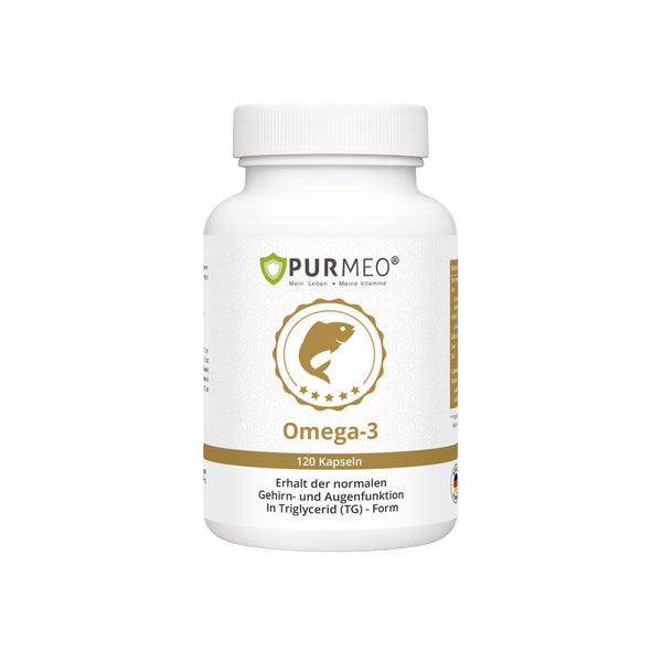 PURMEO Omega-3 TGN Fischöl 60 St