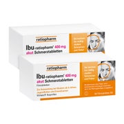 IBU ratiopharm 400 mg akut Doppelpack 2X50 St