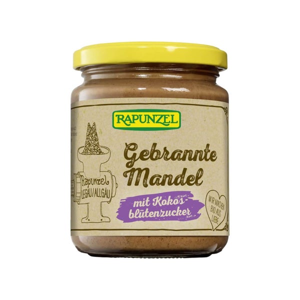 Rapunzel - Gebrannte Mandel Aufstrich mit Kokosblütenzucker 250 g