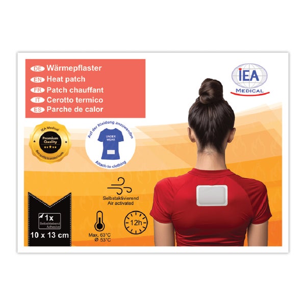 IEA Medical Wärmepflaster 10x13cm - 10er Box 10 St