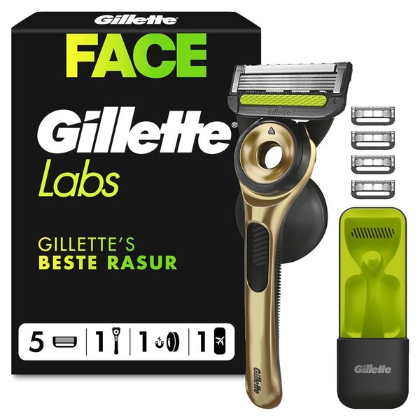 Gillette Labs Rasierer Herren, Champion Gold Edition 1 St
