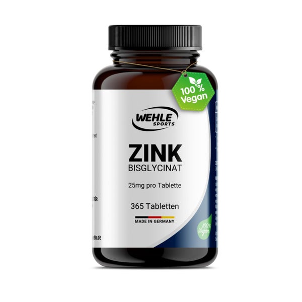 Zink Tabletten 365 Stk. 25 mg - Wehle 365 St