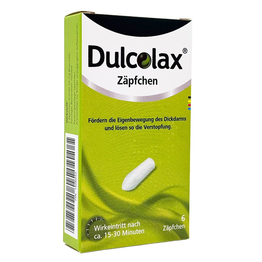 Dulcolax 10 Mg Zäpfchen 6 St