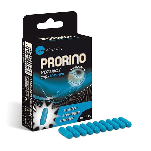 Potency Caps für Männer – Mit L-Arginin, Ginseng 10 Kapseln (10 Kapseln) 65 g