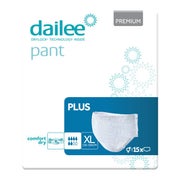 Dailee Inkontinenz Pants Plus XL, Windeln für Erwachsene 15 St