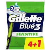 Gillette Blue 3 Sensitive Cuchilla Afeitar Desechables 5 U