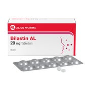 Produktabbildung: BILASTIN AL 20 mg TAB 20 St