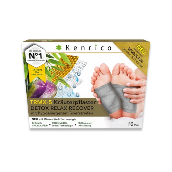 TRMX-5 Kräuterpflaster DETOX-RELAX-RECOVER 10 St