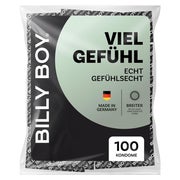 «Viel Gefühl» Kondome – 100 Stück, anatomisch, befeuchtet (100 Kondome) 100 St