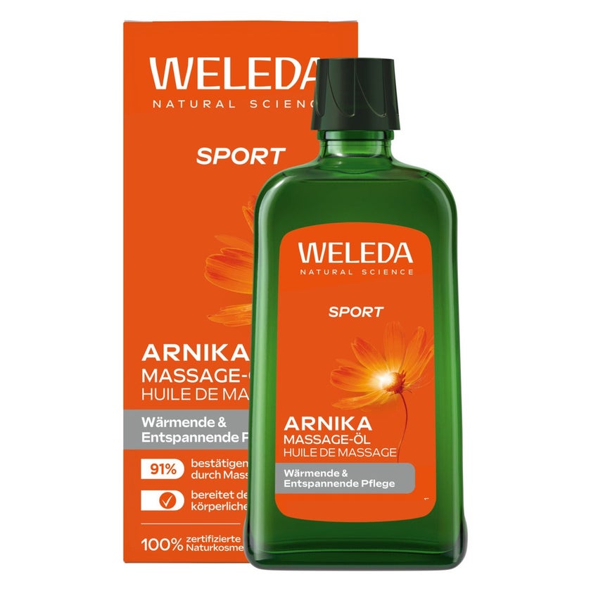 Weleda Sport Massage-Öl Arnika 200 ml