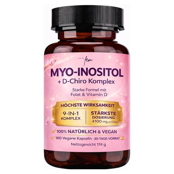 QSTA Myo Inositol & D Chiro Inositol Komplex Kapseln 180 St