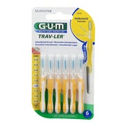 GUM Trav-Ler 1514 Interdentalbürsten 6 St
