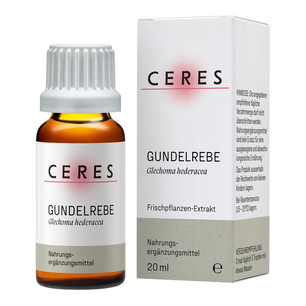 Ceres Gundelrebe Glechoma Hederacea Extrakt 20 ml