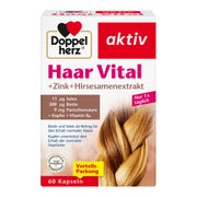 Doppelherz Haar Vital+zink+hirse Kapseln 60 St