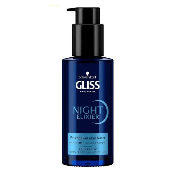 Schwarzkopf Gliss Night Elixier Aqua Revive 100 ml