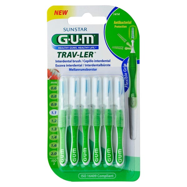 GUM Trav-Ler Interdentalbürsten 1,1 mm