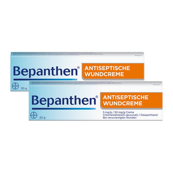 Bepanthen Antisept. Wundcreme Doppelpack 2X20 g