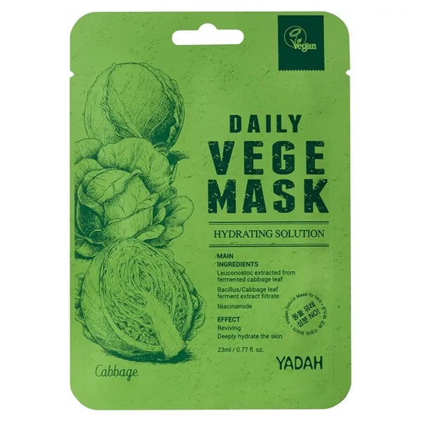 YADAH Daily Vege Kohl Tuchmaske 23 ml