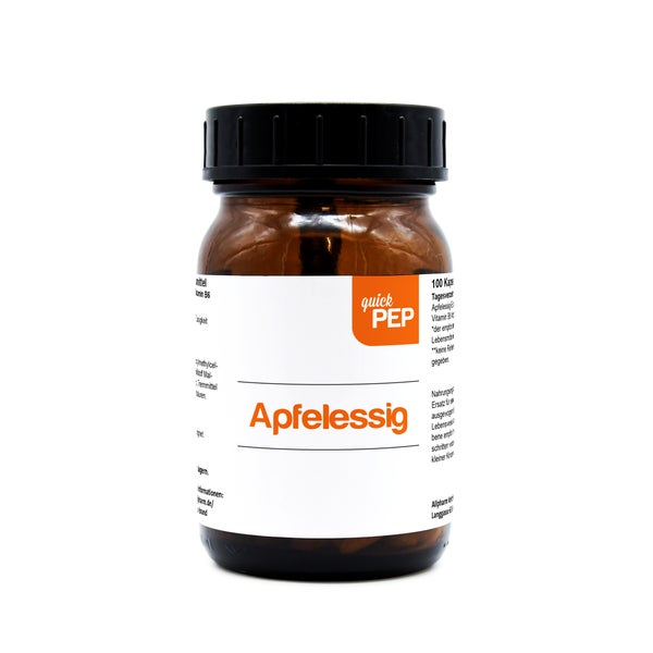 quickPEP Apfelessig Kapseln 100 St