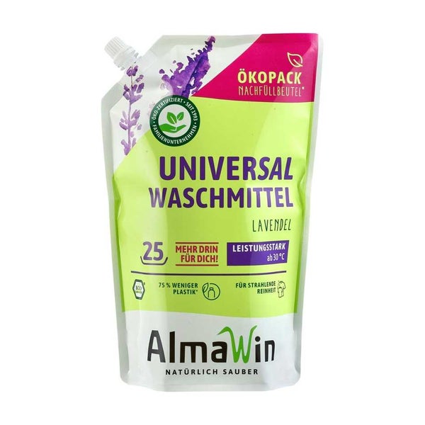 AlmaWin Universal Waschmittel Lavendel Bio