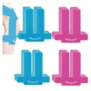 NELLHOMY Knie Kinesiotape (16 Stk.) - Vorgeschnitten, Wasserfest, Elastisch für